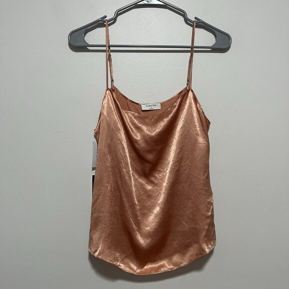 Babaton Aritzia NWT Benji Soft Apricot Camisole Tank Size Small‎ - Picture 2 of 7